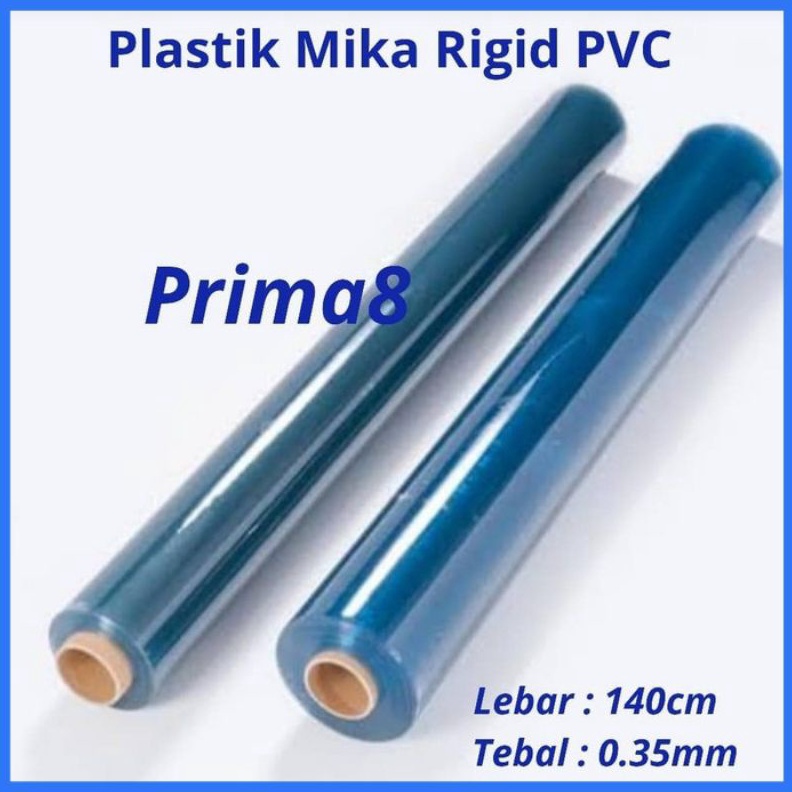 

DAHSYAT Plastik Mika Rigid Kaku PVC Clear Bening Tebal 35mm Lebar 14cm Hantaran Seserahan Sourvenir FaceShield ECER METERAN