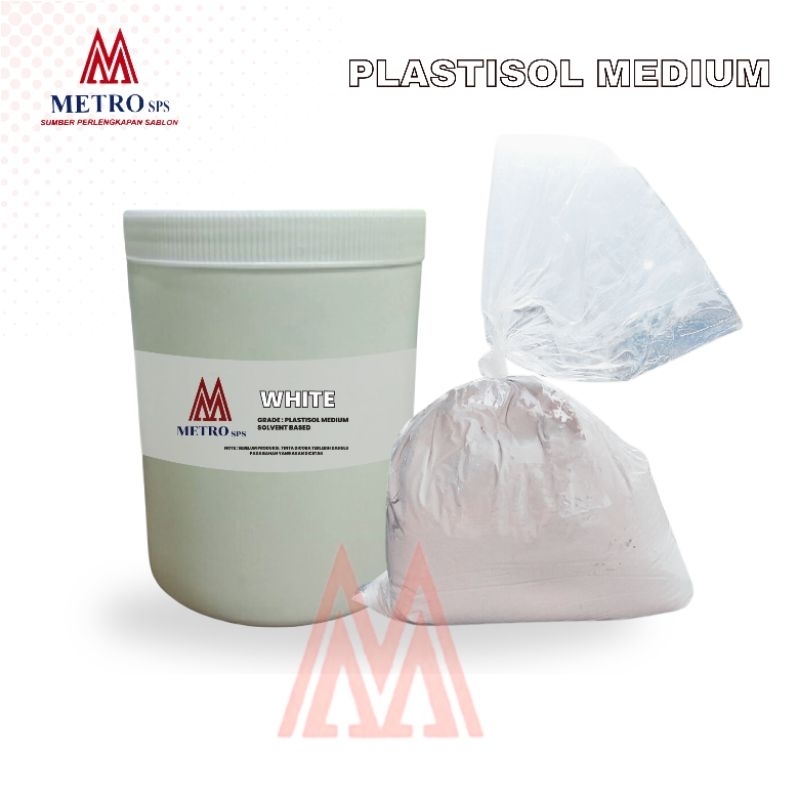 

Plastisol White Medium Lokal