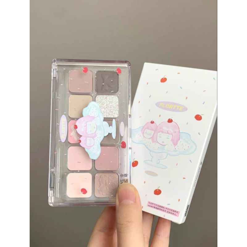 [READYSTOCK] Flortte Wackky Series Ten Color Eyeshadow Pallete