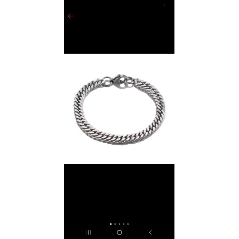 kalung pria vintage dan gelang titanium !!!