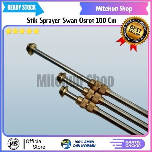 Stik Sprayer Swan Manual Elektrik | Stik Sprayer Kuningan Teleskopik | Stik Sprayer Panjang Swan