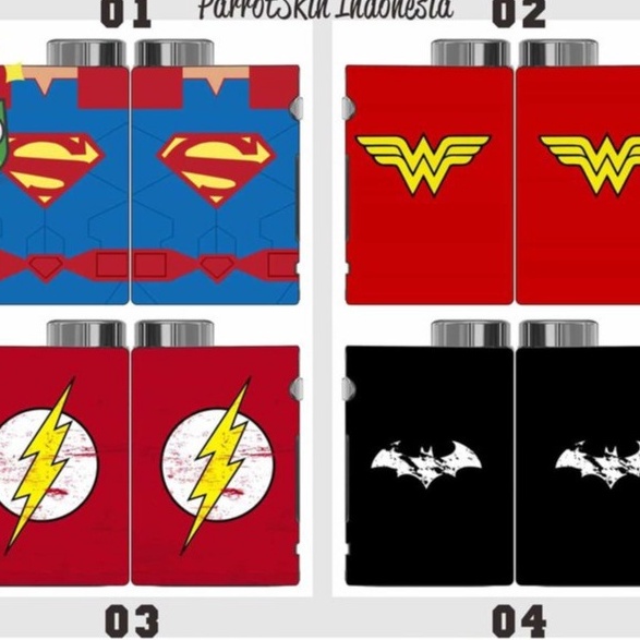 FLASH SALE Garskin Istick Pico Mini 75w DC Heroes