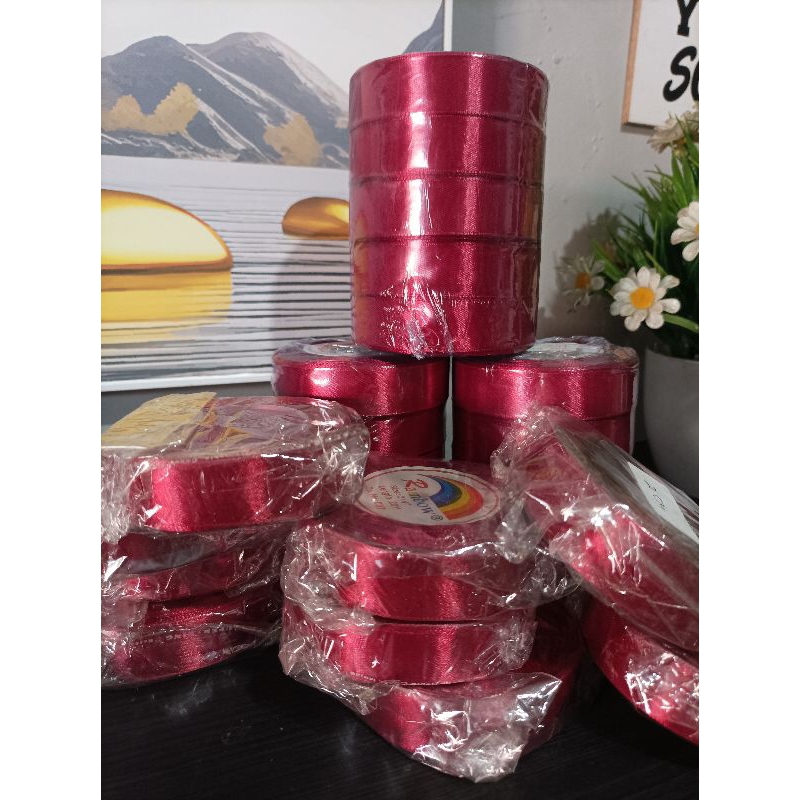 

pita satin 2cm (maroon)