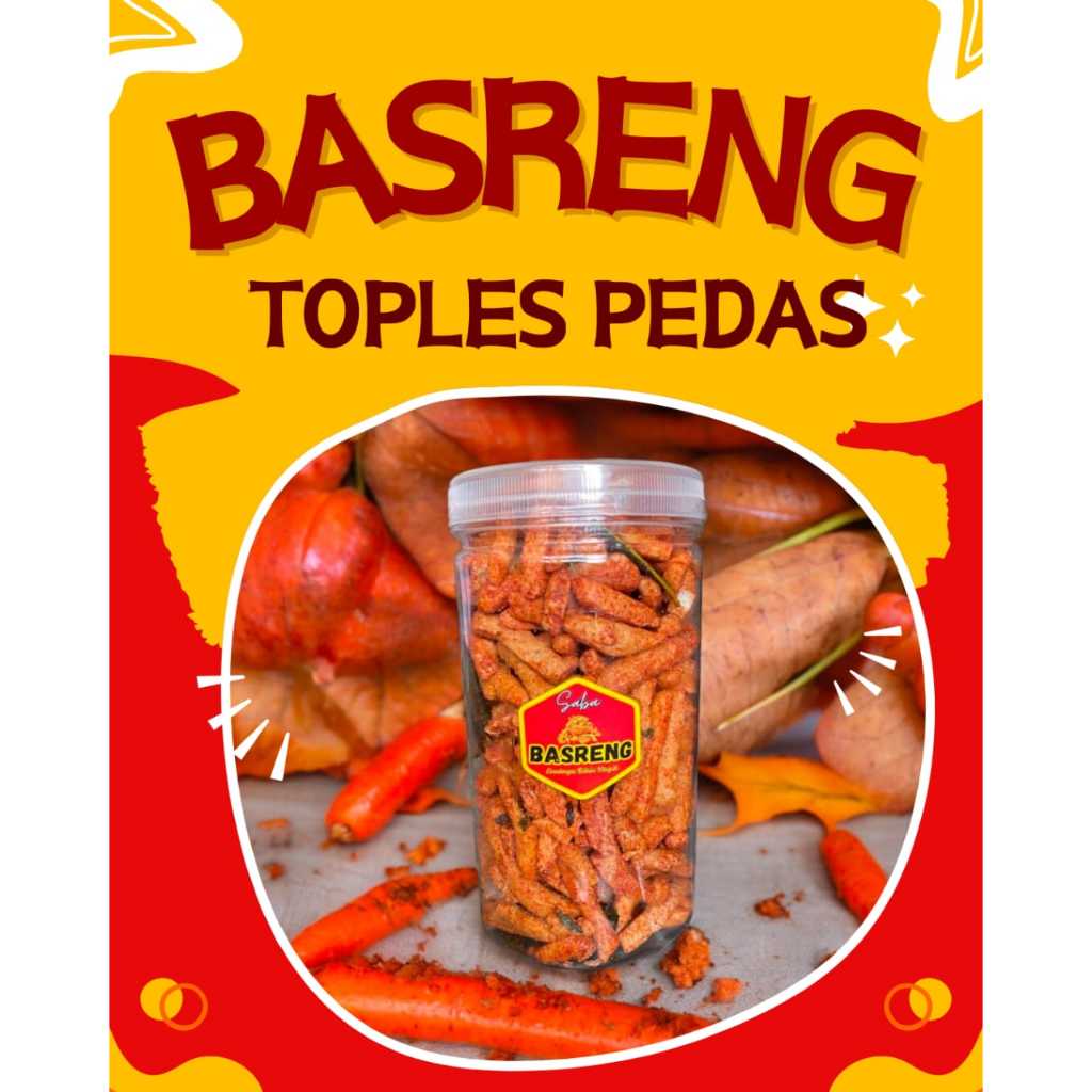 

Basreng Toples Pedas Renyah Daun Jeruk 1000 Ml Murah & Enak Instan Homemade