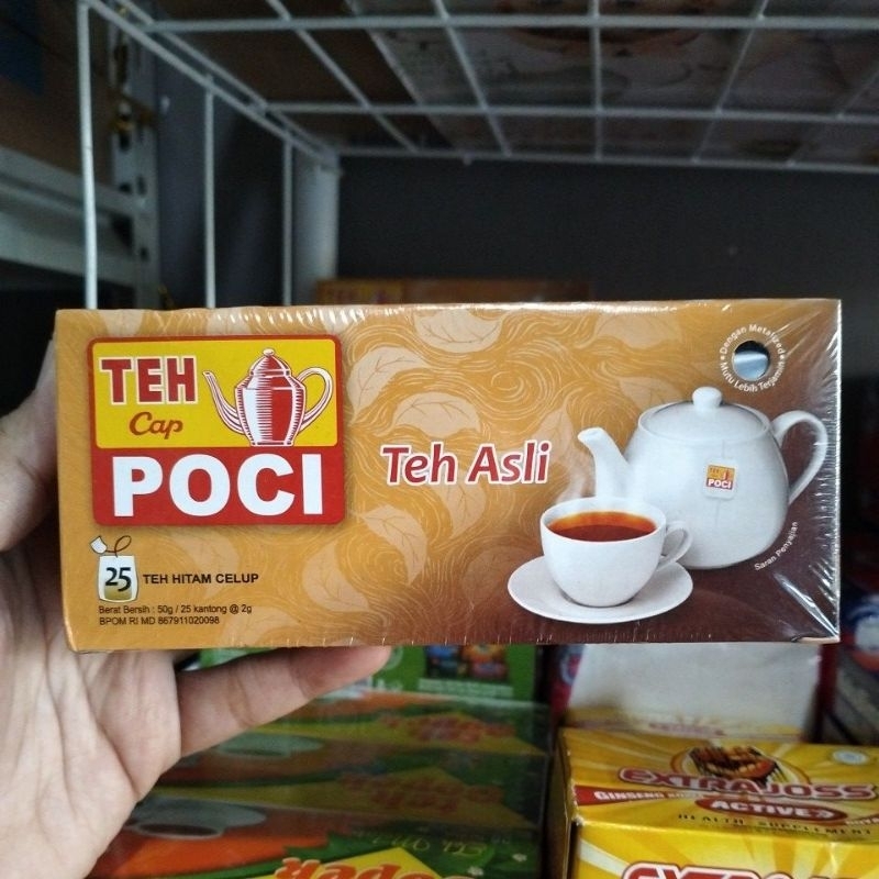 

Teh poci asli celup 25bg