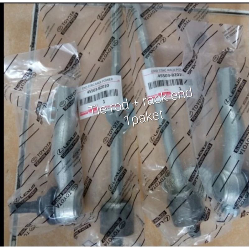 RACK END +TIE ROD 1PAKET AVANZA / XENIA 2004 - 2011 ORIGINAL