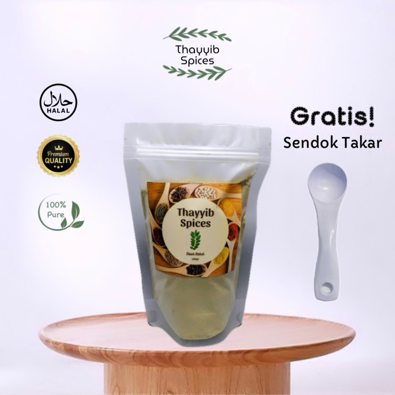 

Daun Katuk Bubuk 100gr 50gr 15gr Powder Thayyib Spices