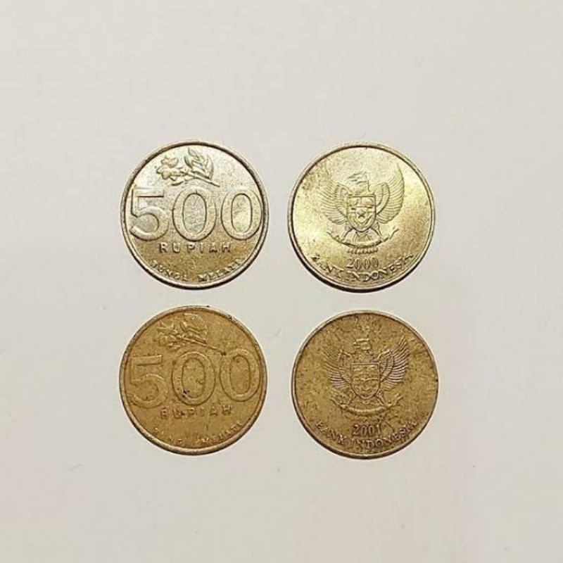 KOIN 500 RUPIAH MELATI KUNING 2000-2003