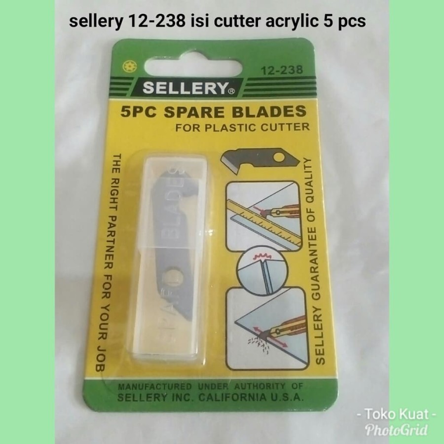 

sellery 12-238 isi cutter acrylic 5 pcs