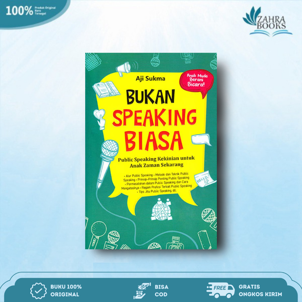 Buku Bukan Speaking Biasa Karya Aji Sukma - Laksana