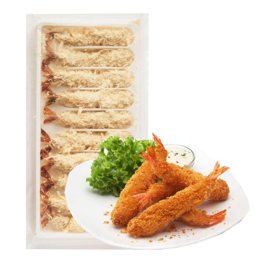 

Ebi Furai Udang Tempura isi 12pc | Udang Tempura Crispy Ebi Furai 12pcs Siap Goreng