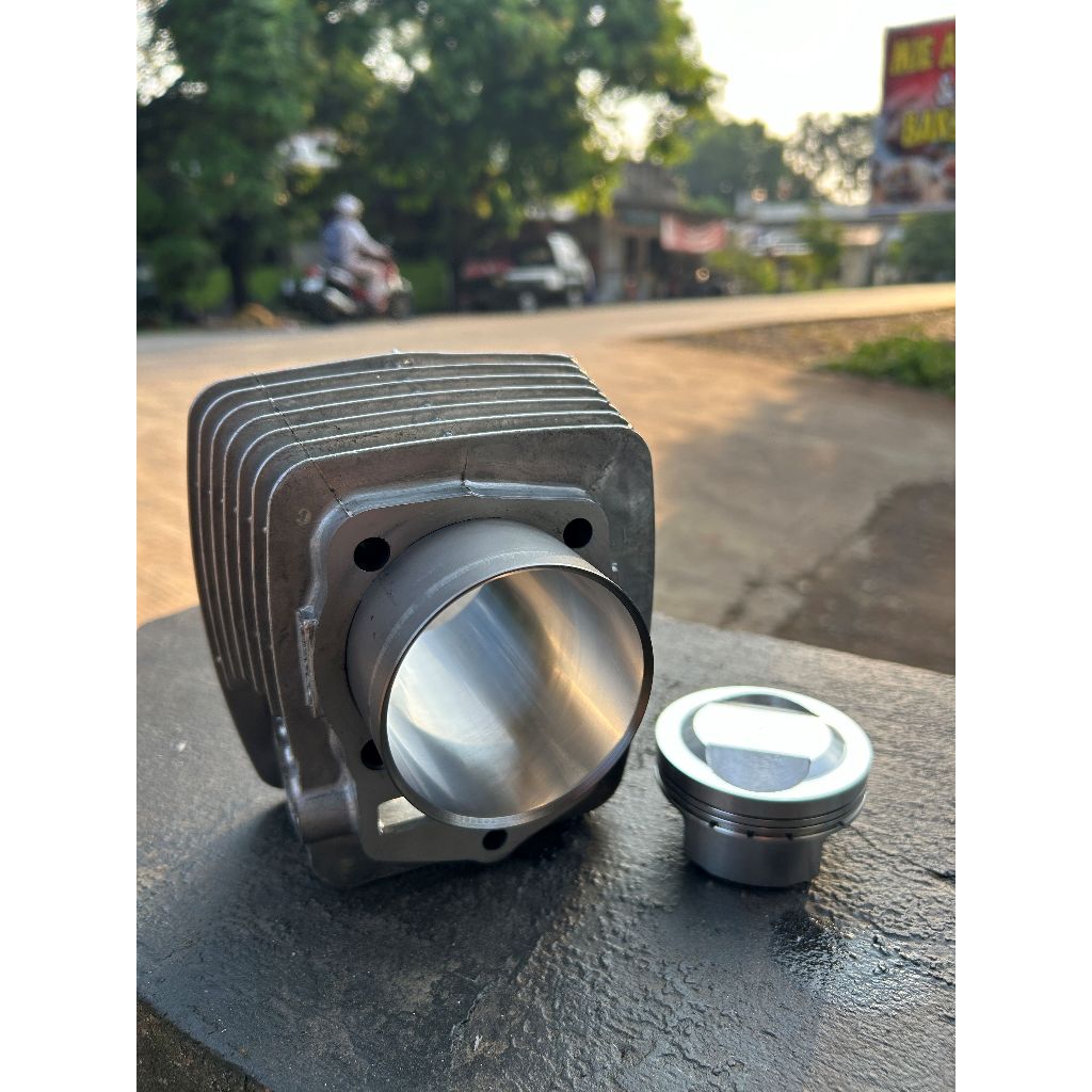 CYLINDER BLOK TIGER LINER CARBON FULL SET PISTON BRT BY DEWA KOLTER