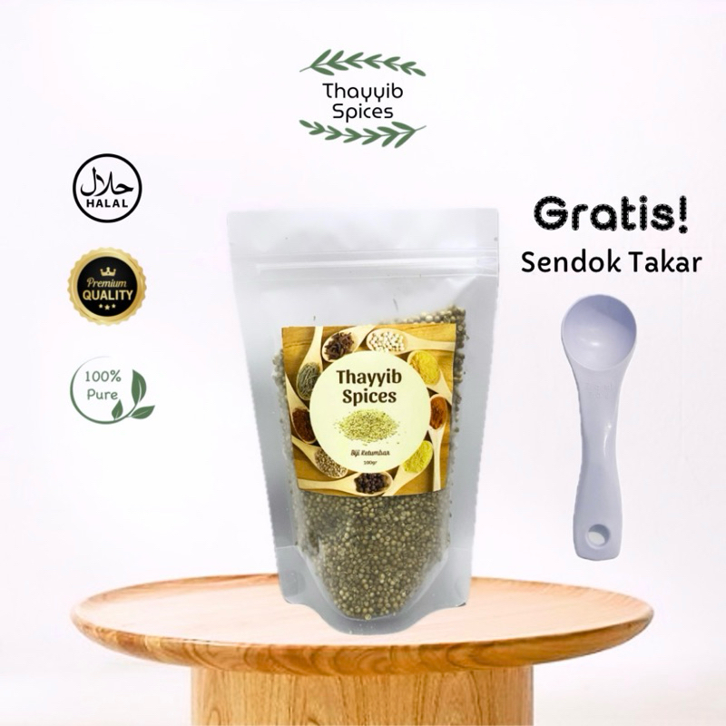 

Biji Ketumbar 100gr 50gr 15gr Thayyib Spices