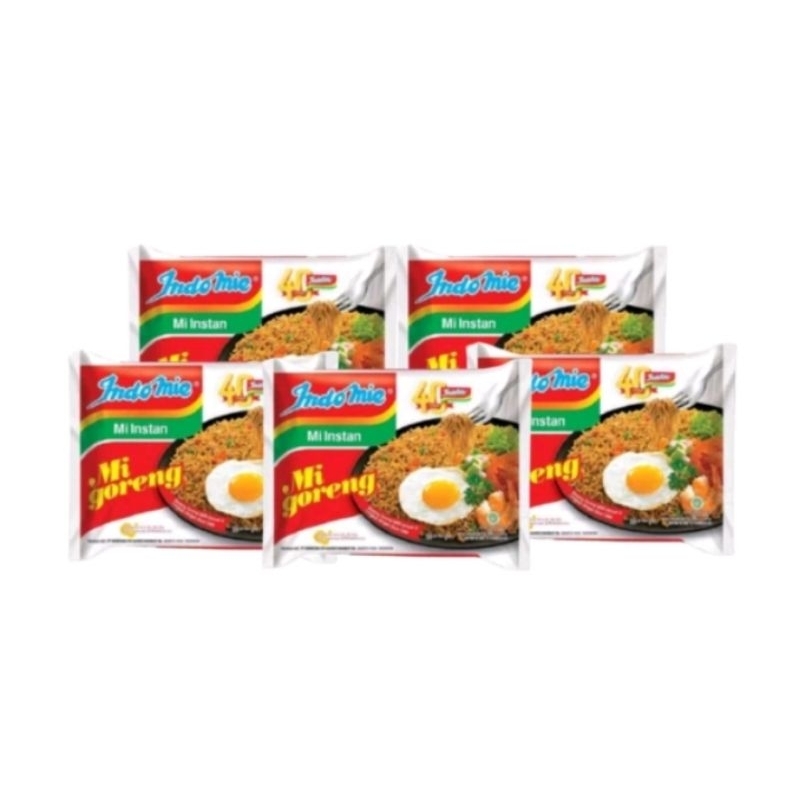 

INDOMIE MIE GORENG MIE INSTAN ISI 5 PCS