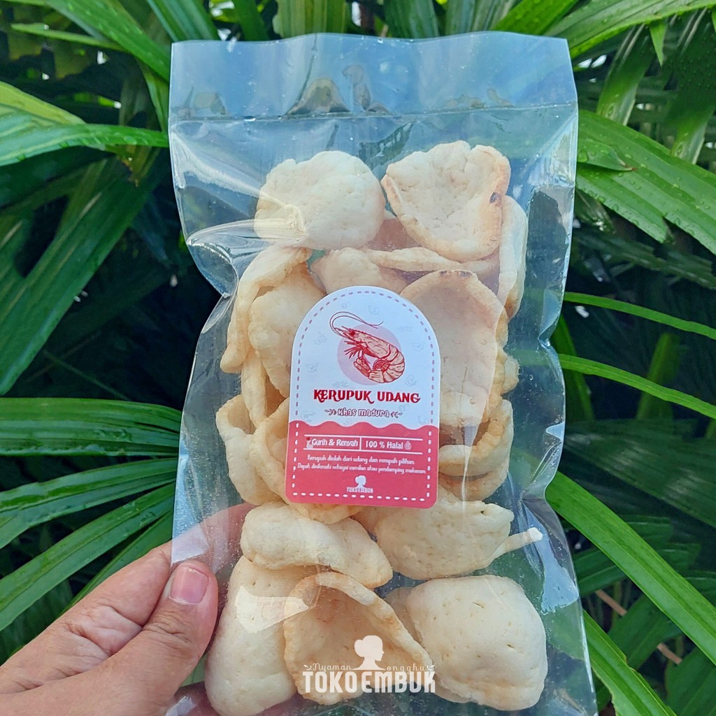 

Kerupuk Udang Madura Asli - Camilan Kerupuk Khas Madura - Kemasan Ekonomis