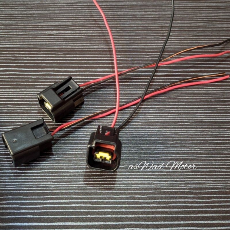 Socket Coil Ford Focus Mazda Jaguar 2.0 2.3L I4 2Pin Kabel /  Socket Kuil Z700 Z800 Z900