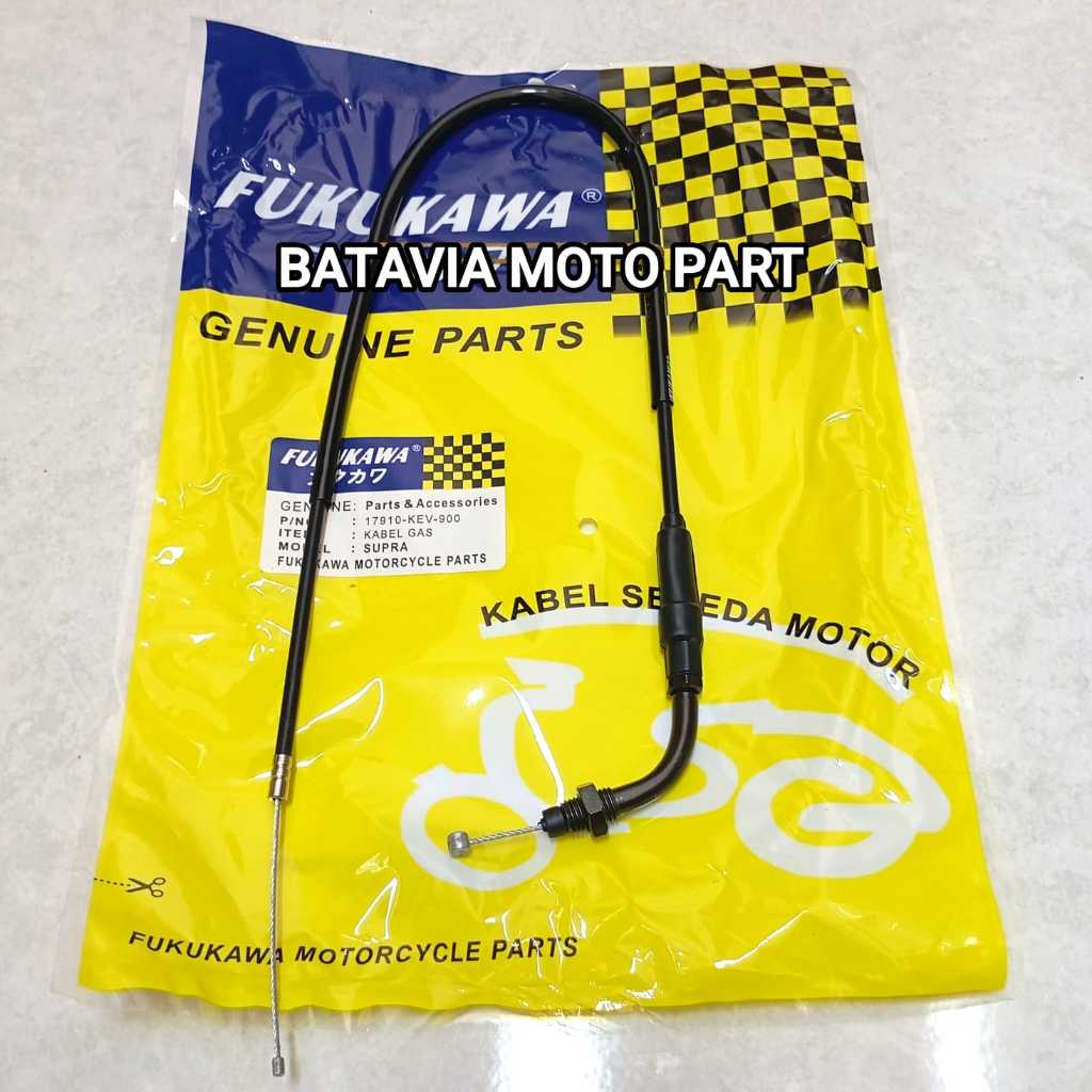 KABEL GAS CABLE COMP THROTTLE MOTOR HONDA SUPRA X LAMA GRAND LEGENDA SUPRA FIT OLD KEV