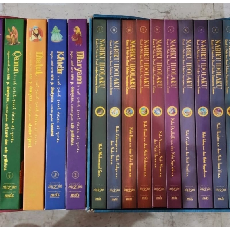 Buku Cerita Nabiku Idolaku Mizan