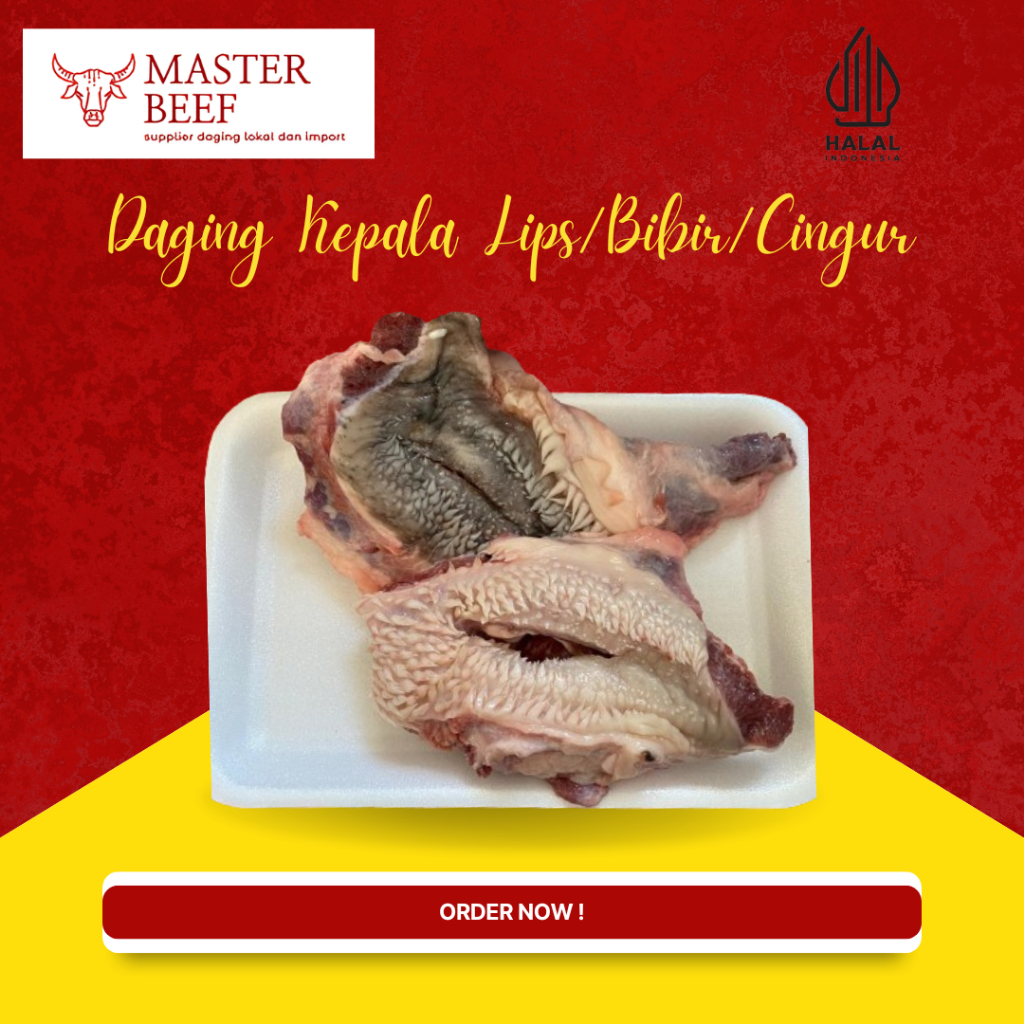 

Daging Lips/Bibir/Cingur Kemasan 500/gr Halal