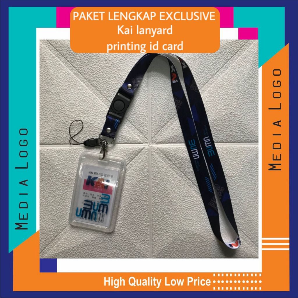 

KAI Lanyard Printing Id Card (Paket Lengkap Exclusive) NEW