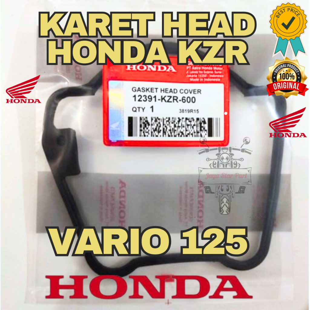 ORI Karet Head GASKET HEAD KZR COVER VARIO 125 12391-KZR-600