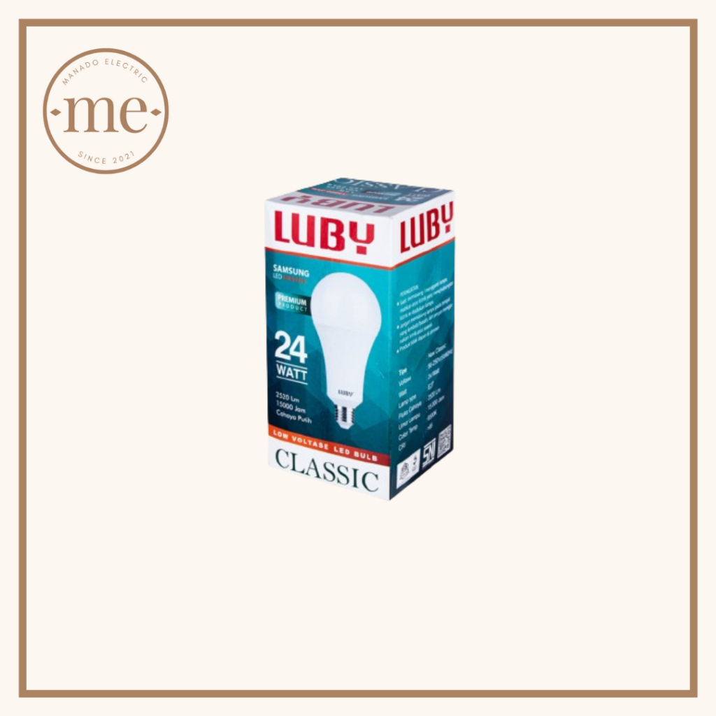 Lampu LED Luby Classic 24 Watt