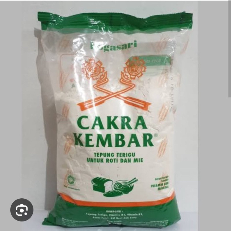 

CAKRA KEMBAR Tepung Terigu 1Kg Hijau