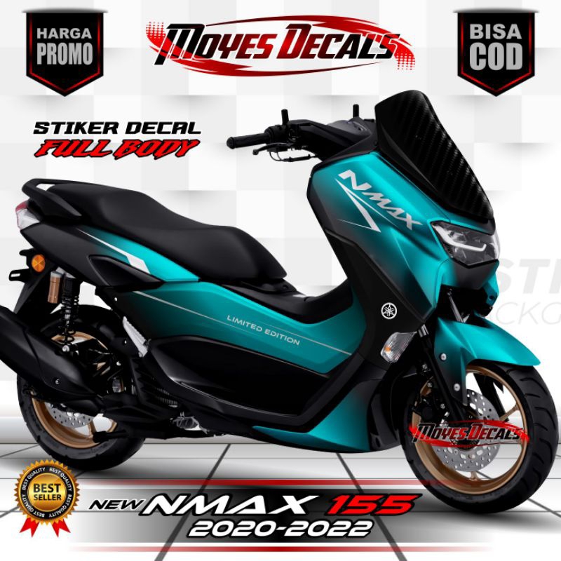 TAHAN LAMA...Decal New NMAX 155 Stiker FULL BODY // VARIASI 2 WARNA 2020 2021 2022
