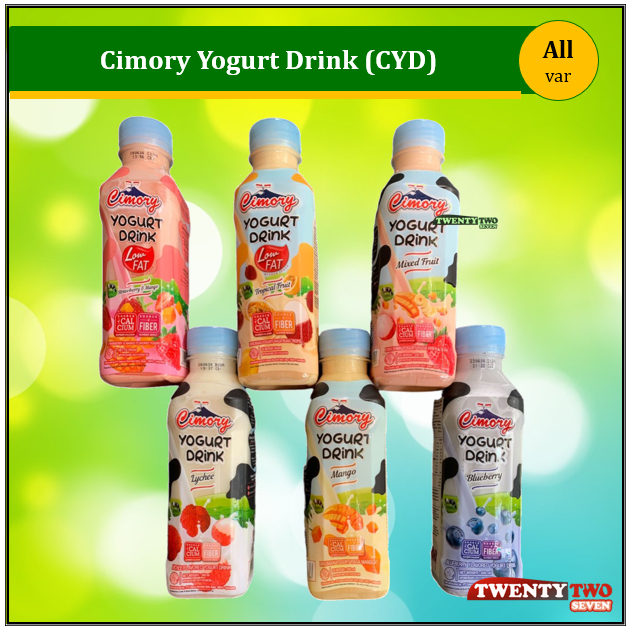 

Cimory Yogurt Drink Fruit Strawberry Blueberry dll 240 ml