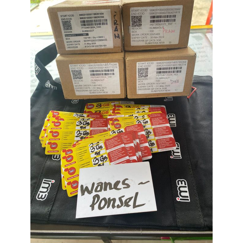 VOUCHER INDOSAT IM3 2,5GB+500MB (3GB) 5HARI