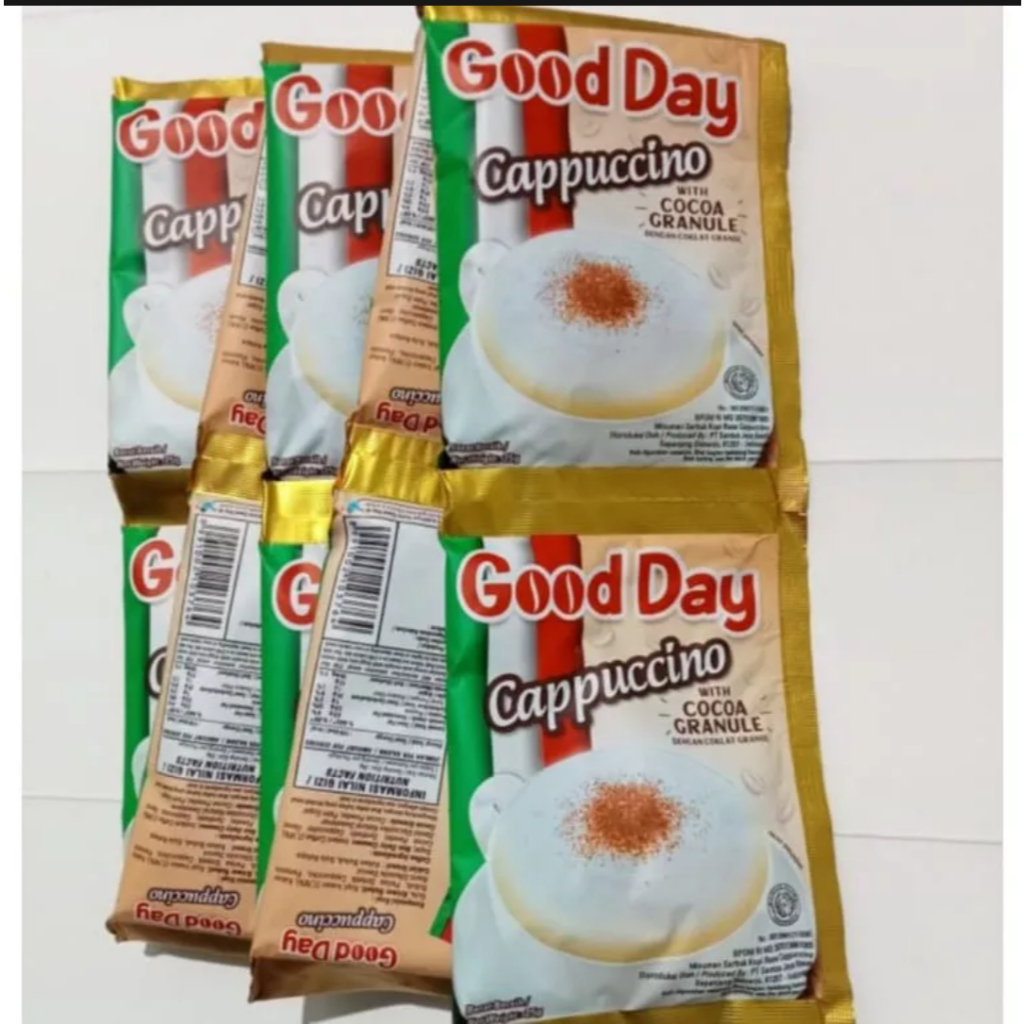 

GOOD DAY CAPPUCINO 20sachet x 25gr