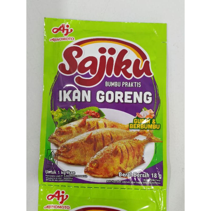 

Sajiku Bumbu Praktis Ikan Goreng 18gr (5pcs)