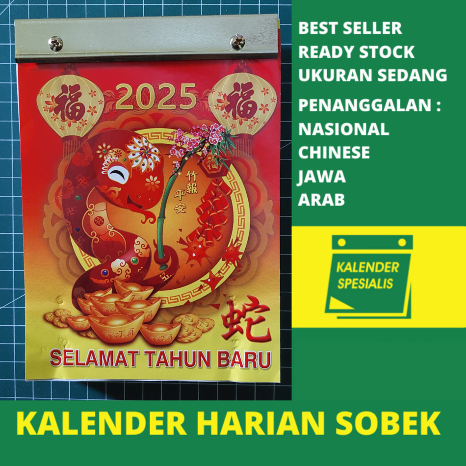 

Kalender Harian 2025 Murah Ready Kalender Sobek