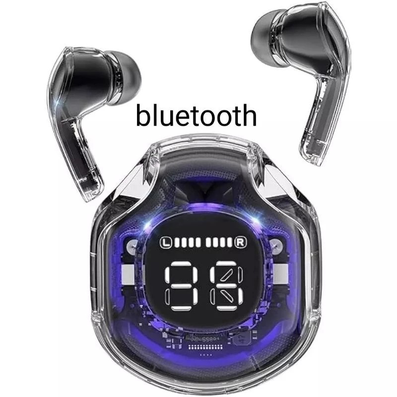 FG HEADSET HANDSFREE BLUETOOTH TWS AIR39 ULTRAPODS PRO WIRELESS GAMING EARPHONE TRANSPARAN AIR-39 GA