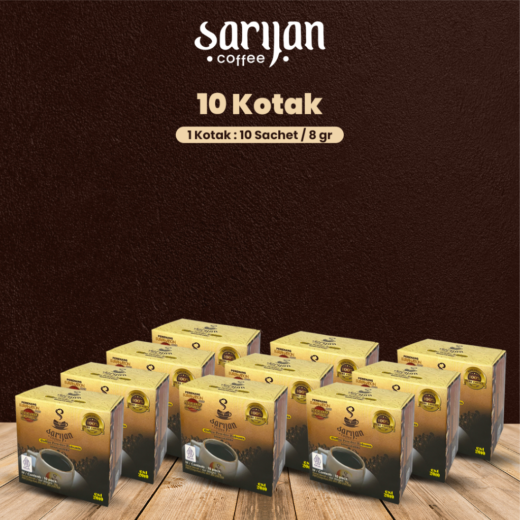 

SARIJAN SACHET (10 KOTAK) 100 pcs x 8gr