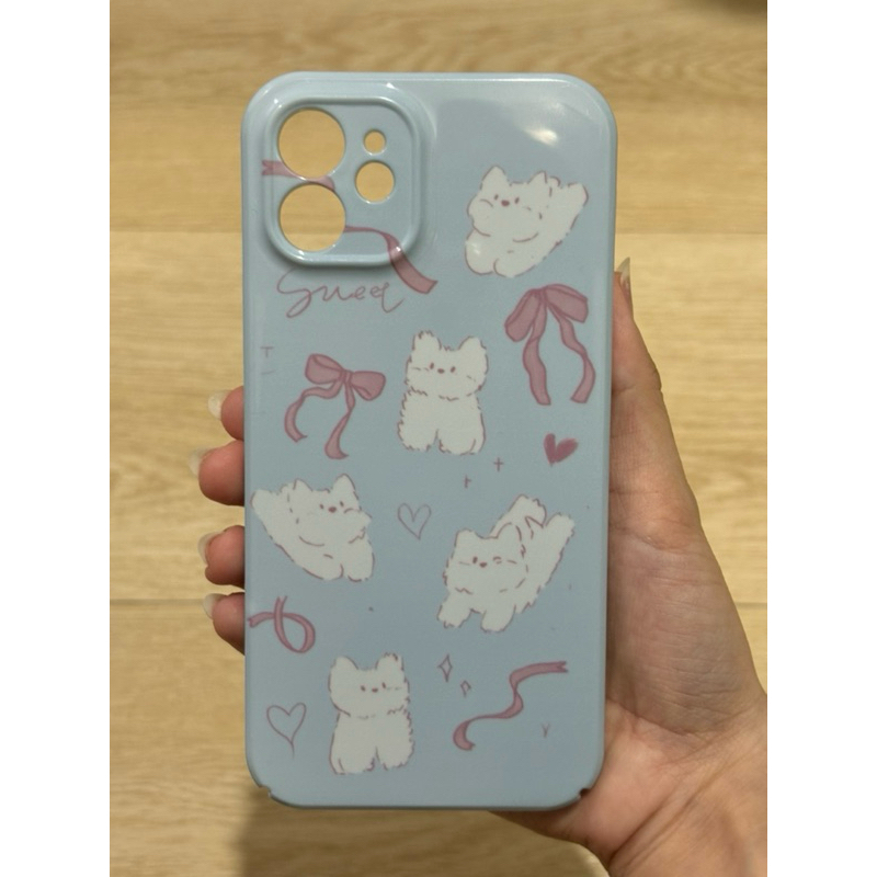 PRELOVED CAT RIBBON IPHONE 12 HARDCASE