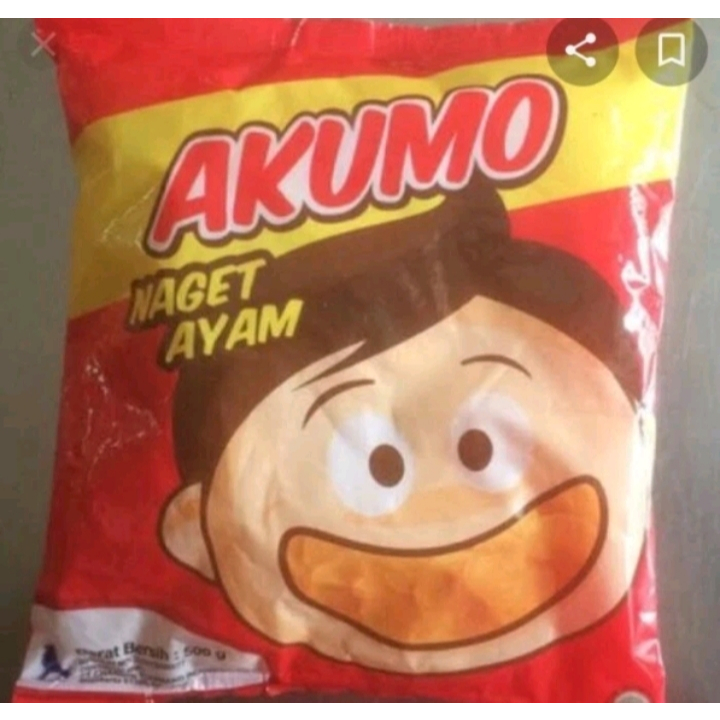 

Akumo Chicken Nugget Naget Ayam 500gr