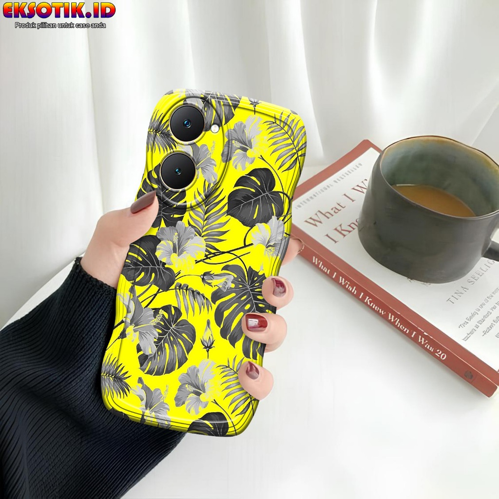 Case Vivo Y03 Gelombang - Casing Vivo Y03 - Silikon Vivo Y03 - Softcase Vivo Y03 - Kesing Vivo Y03 -