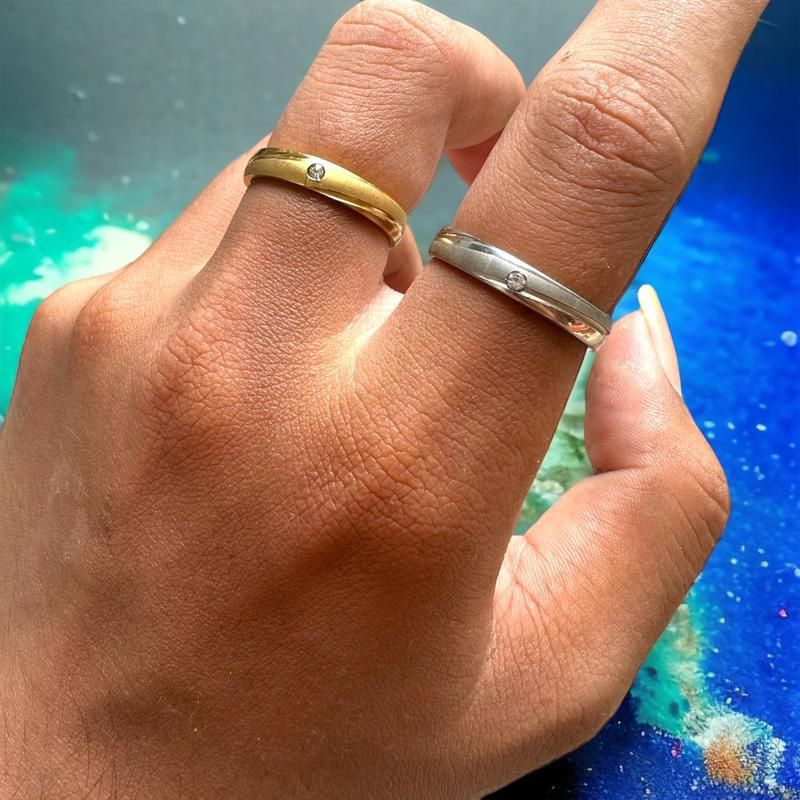 Cincin kawin cauple pasir mas