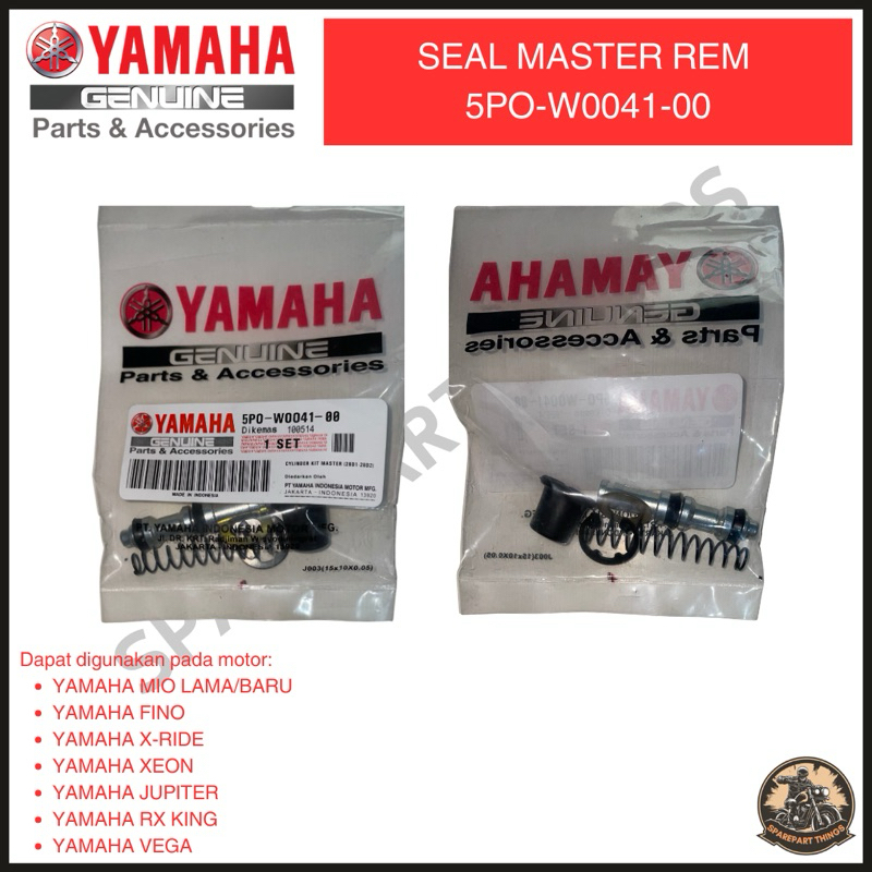 YAMAHA SEAL SIL MASTER REM (DEPAN) MIO, MIO J, JUPITER Z, VEGA R, VIXION OLD