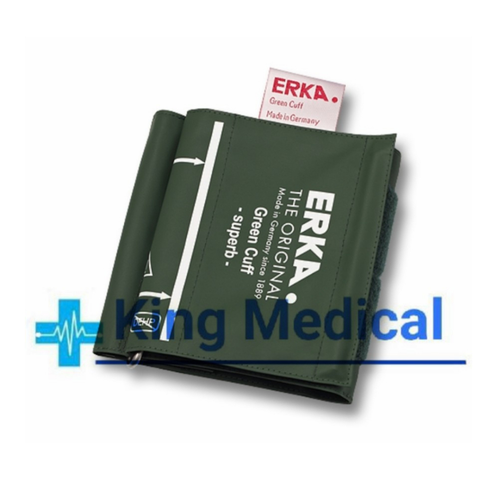 Manset Tensimeter/D-Ring GreenCuff Superb Green Double Tube Erka