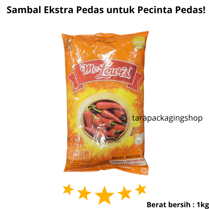 

McLewis Sambal Ekstra Pedas 1 Kg