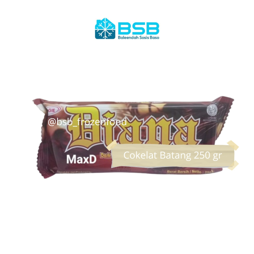 

Coklat Batang Diana Dark Sweet Compound Coklat Hitam Manis 250gr