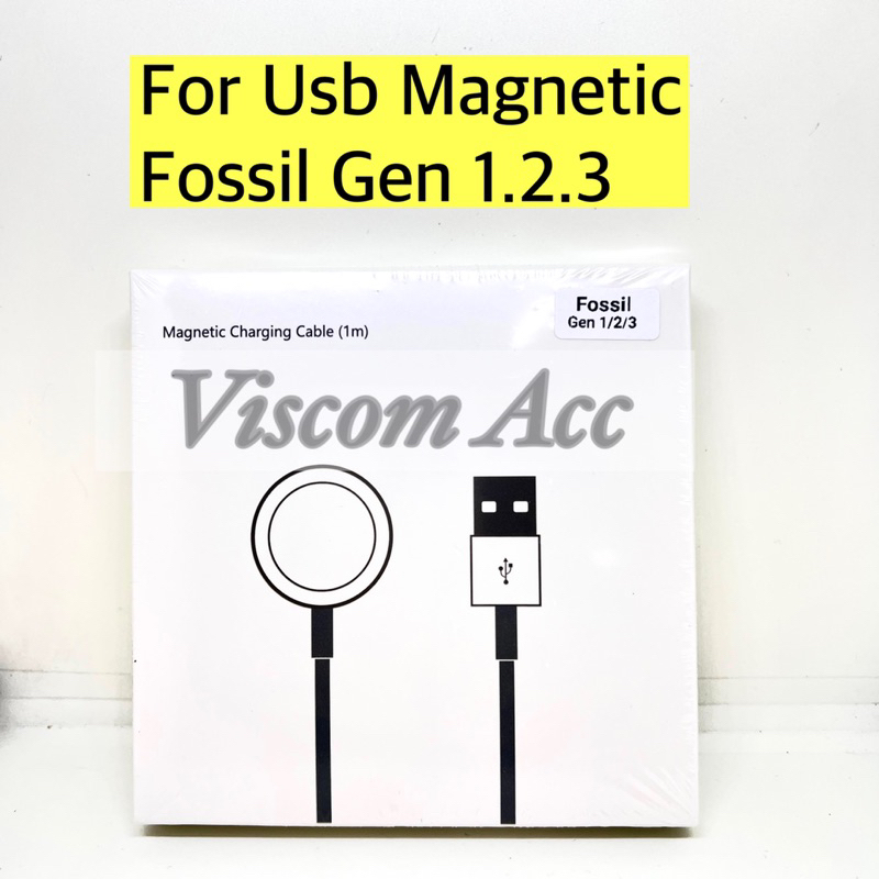 Usb charger Fossil Gen 1 / gen 2 / gen 3 Magnetic Fossil gen 123