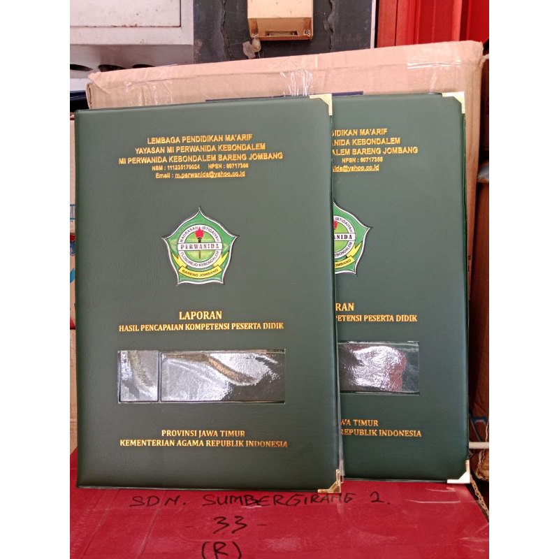 

Buku Raport / Ijazah