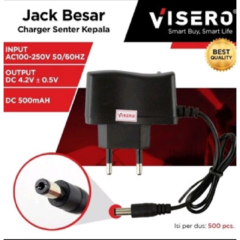 CHARGER SENTER KEPALA ( JEK BESAR )