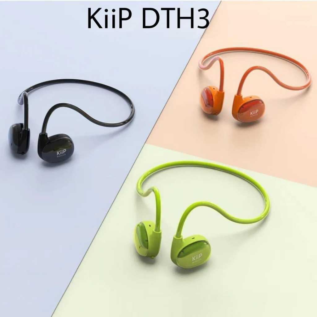 KIIP DTH3 PRO Headset Bluetooth Olahraga KIIP DTH3 Headset Sport Bluetooth Headset Wireless V5.3