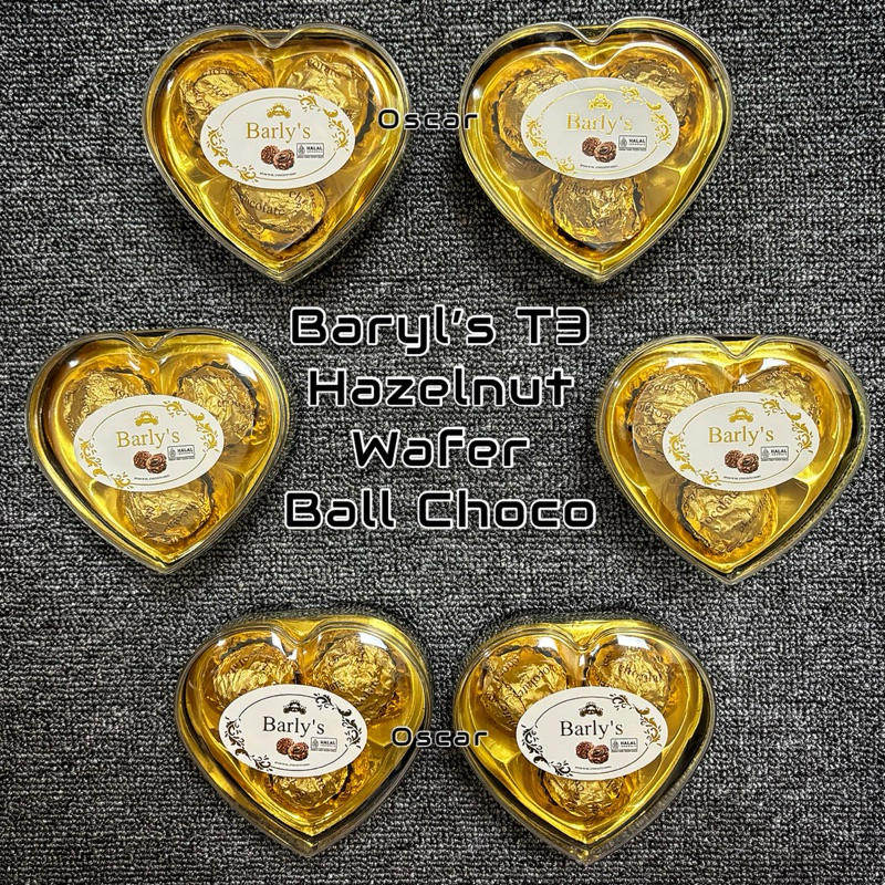 

Baryl’s Hazelnut Wafer Ball T3 Chocolate baryls