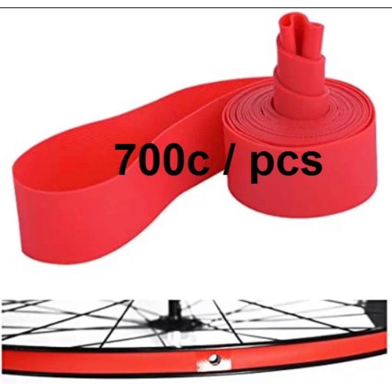 RIM TAPE 700C SEPEDA FIXIE BALAP ROADBIKE 700 C ALAS VELG RIMTAPE ROADBIKE ORIGINAL PELINDUNG RODA