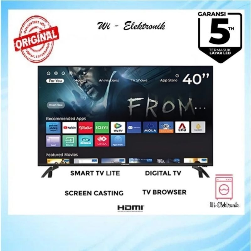 LED TV 40 inch Polytron PLD 40CV8969 SMART TV SMART LED TV Polytron PLD 40CV8969 LED TV Polytron 40i